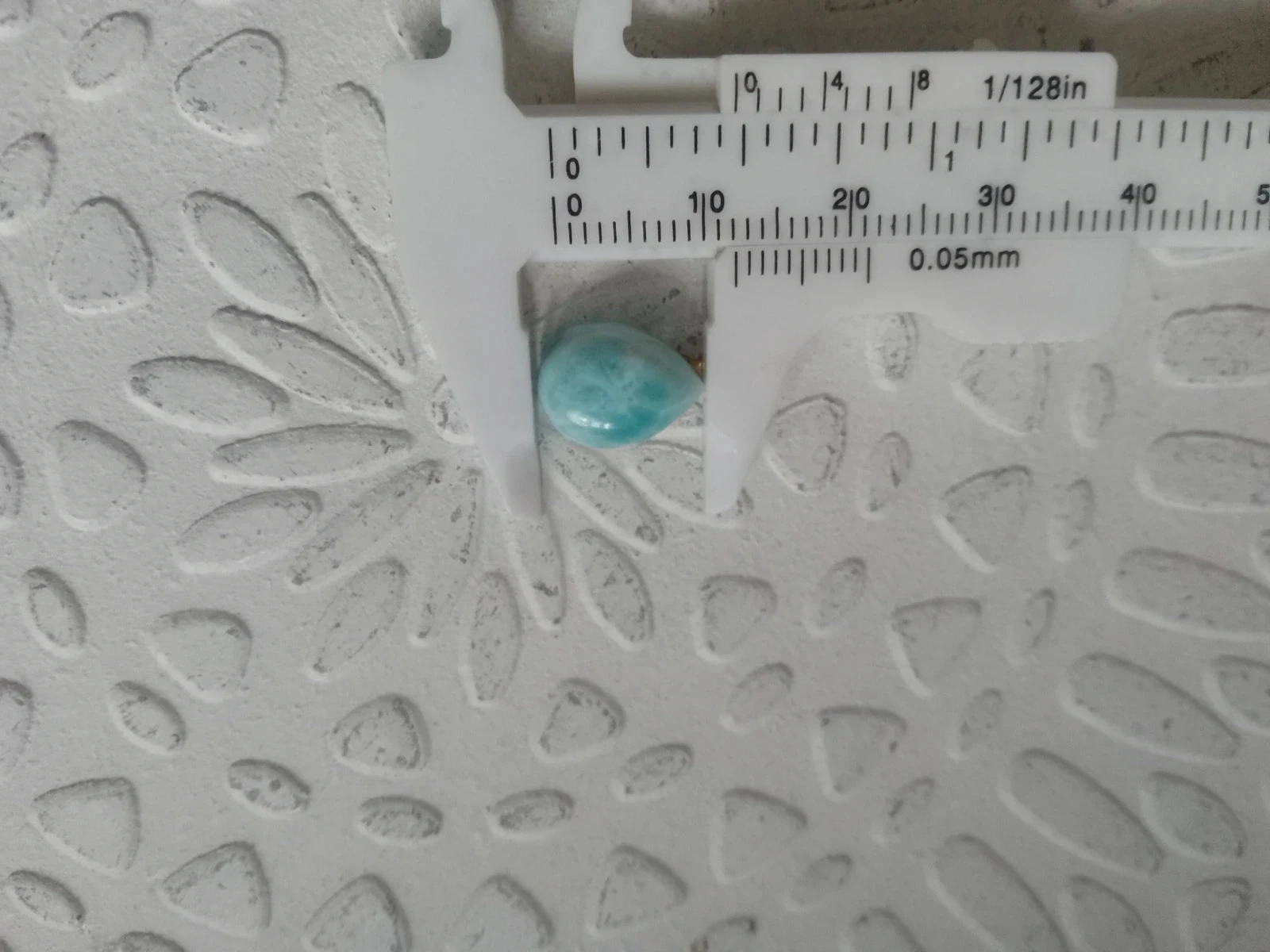 Pendentif en pierre de larimar – photo 2